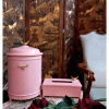 سطل و دستمال درب دار صورتی 1375